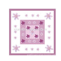 Fashion 100 cotton promotional printed square scarf